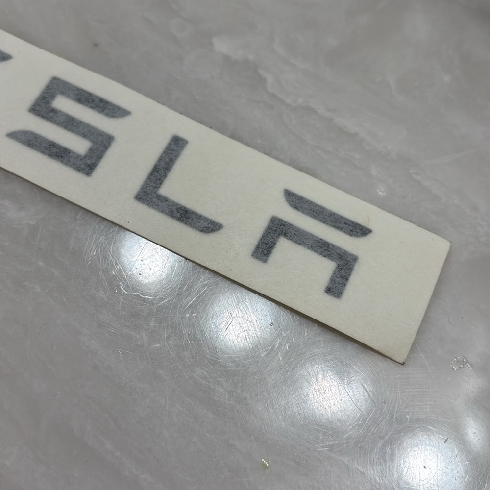 (Tesla) Logo Decal Sticker - Picture 3 of 3
